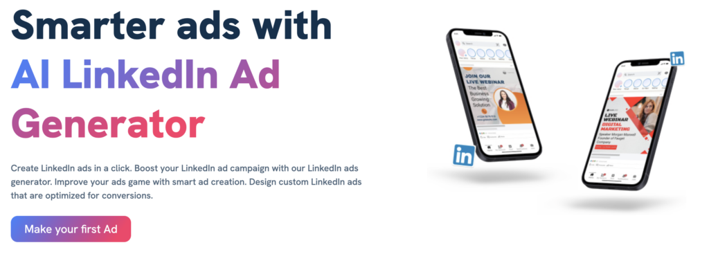 Predis.ai - the best tool for LinkedIn ad